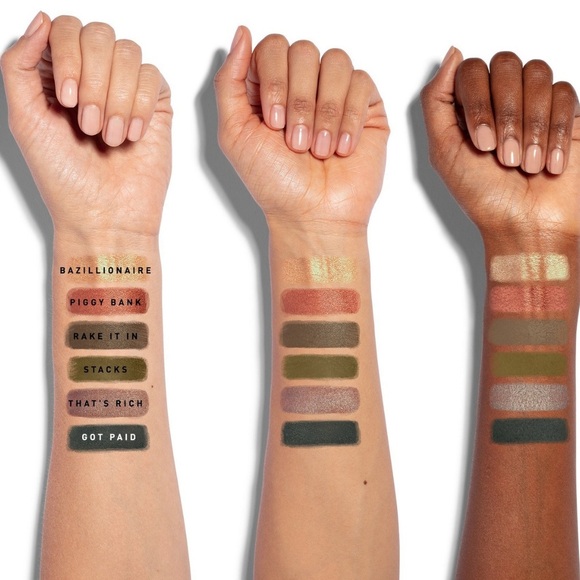 Morphe Cosmetics 18B Makin Bank Artistry Eye Shadow Palette Green Jewel Tones - Picture 6 of 6